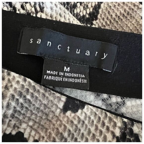 Sanctuary Snakeskin Everyday Midi Skirt Sz M - Picture 12 of 14